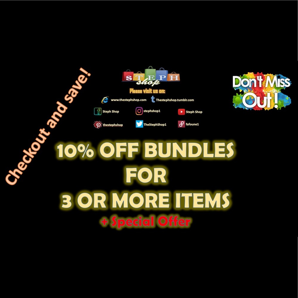 Bundle Discount 10% off 3 or more items in Closet - Picture 1 of 6